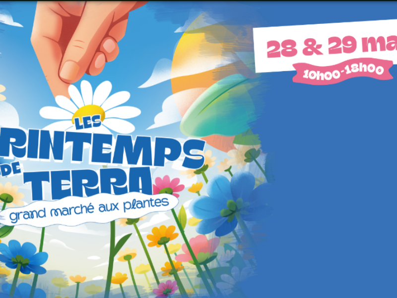 28 et 29 mars 2026 – Les printemps de Terra Botanica