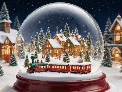 Noel, boule, village 4-3